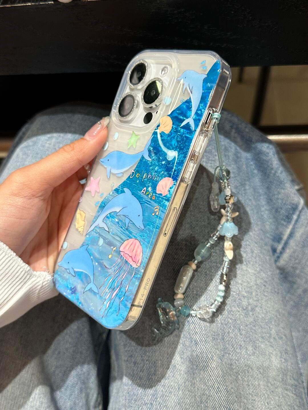 Dolphin Dreamscape iPhone Case