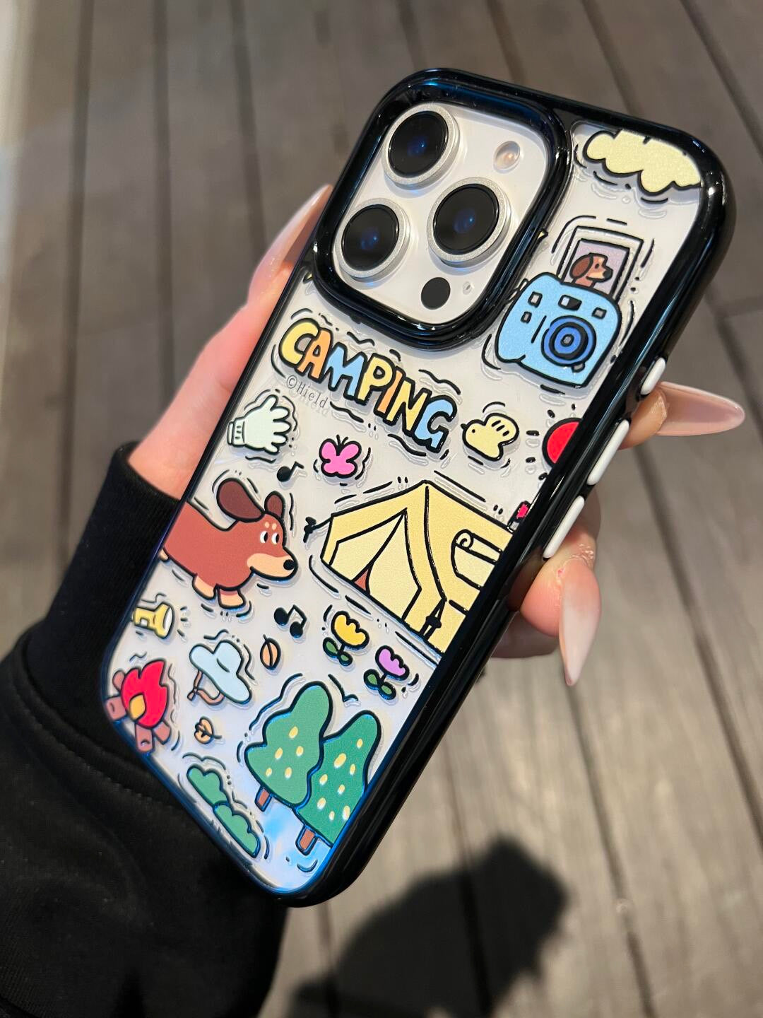 Pup Camp Adventure iPhone Case