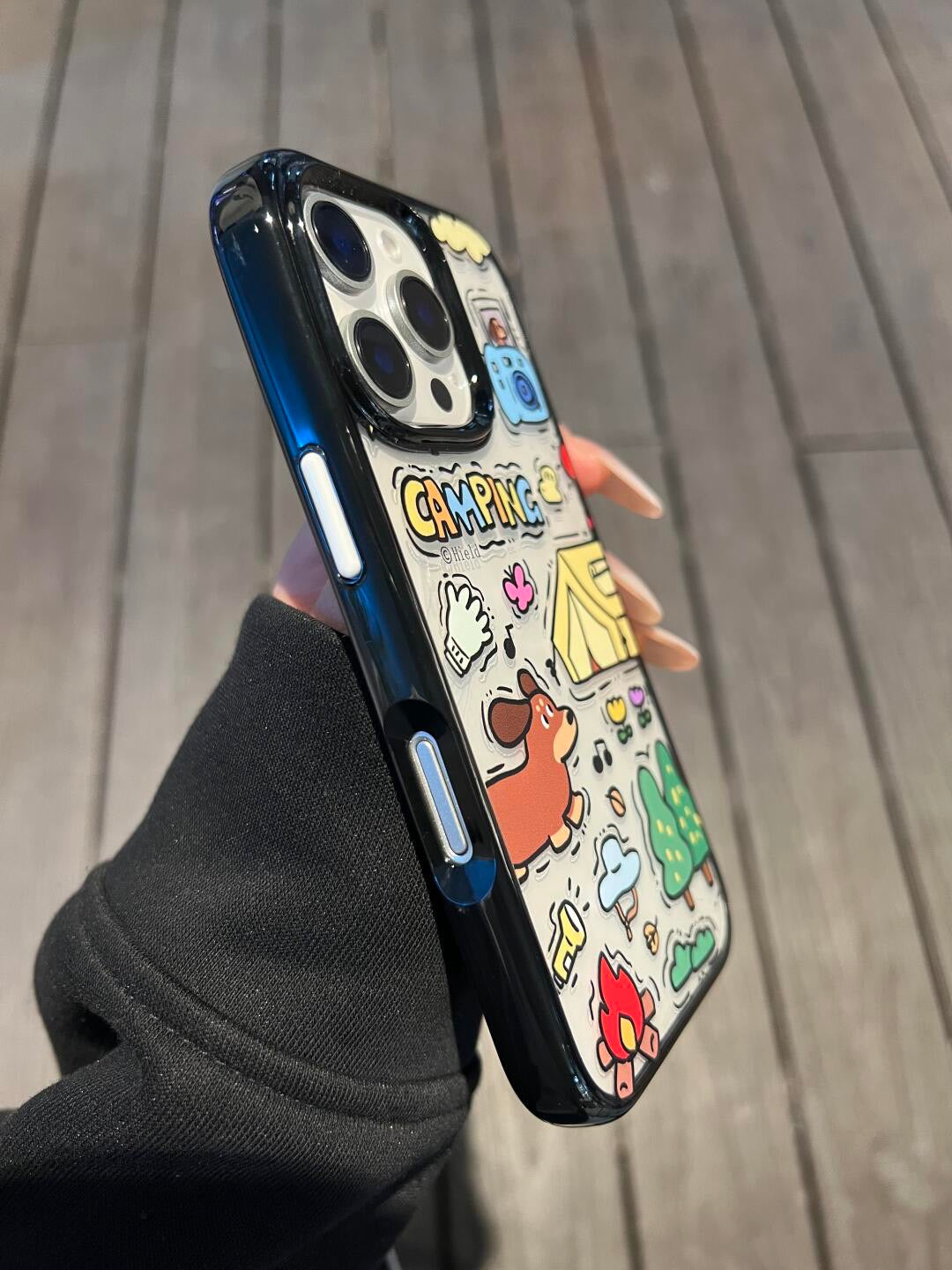 Pup Camp Adventure iPhone Case