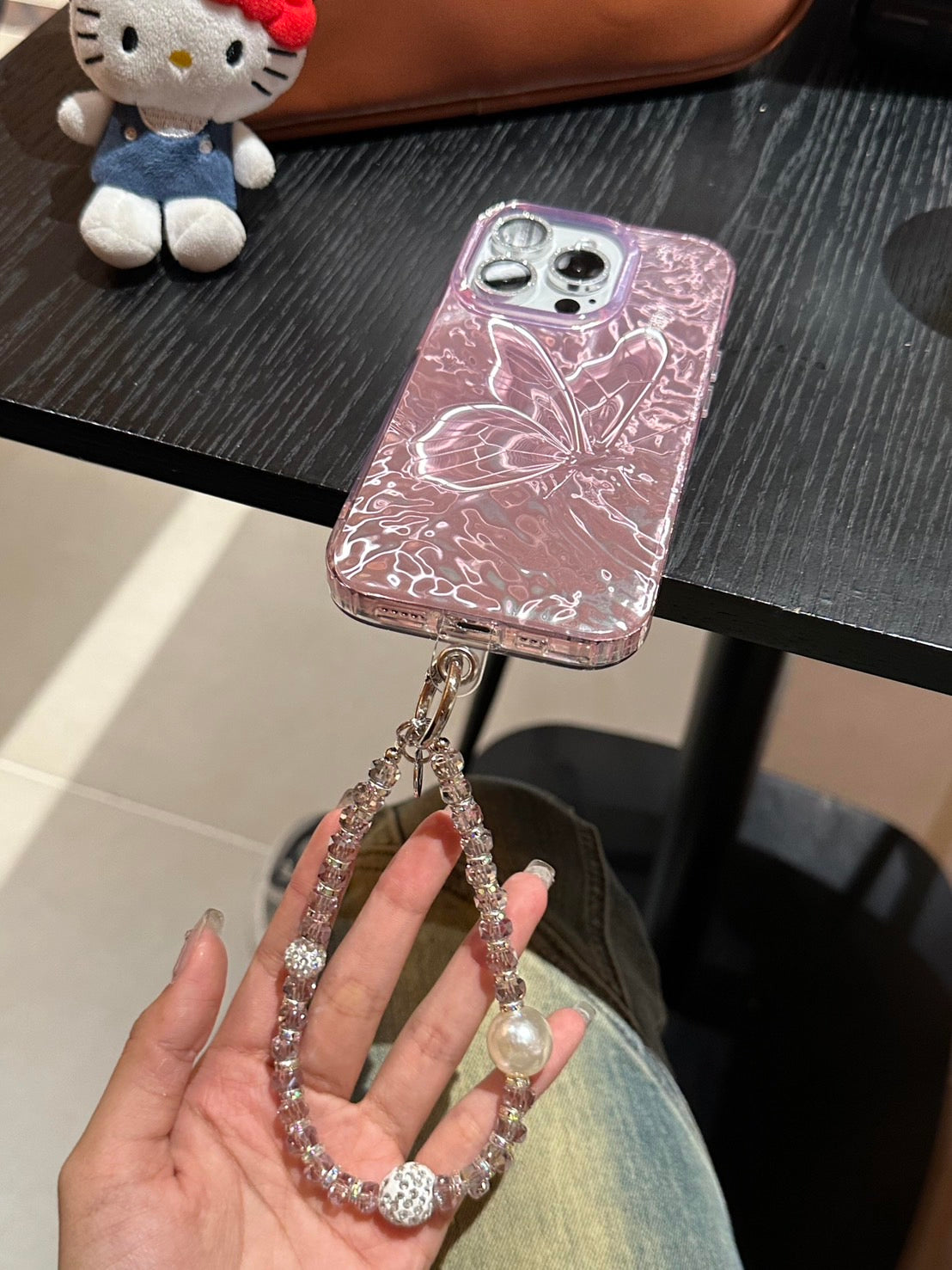 Crystal Flutter iPhone Case