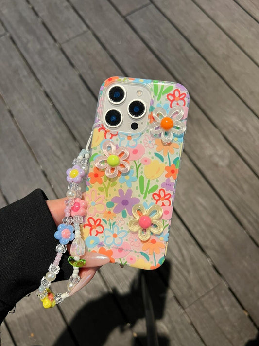 Bloom Pop Garden iPhone Case