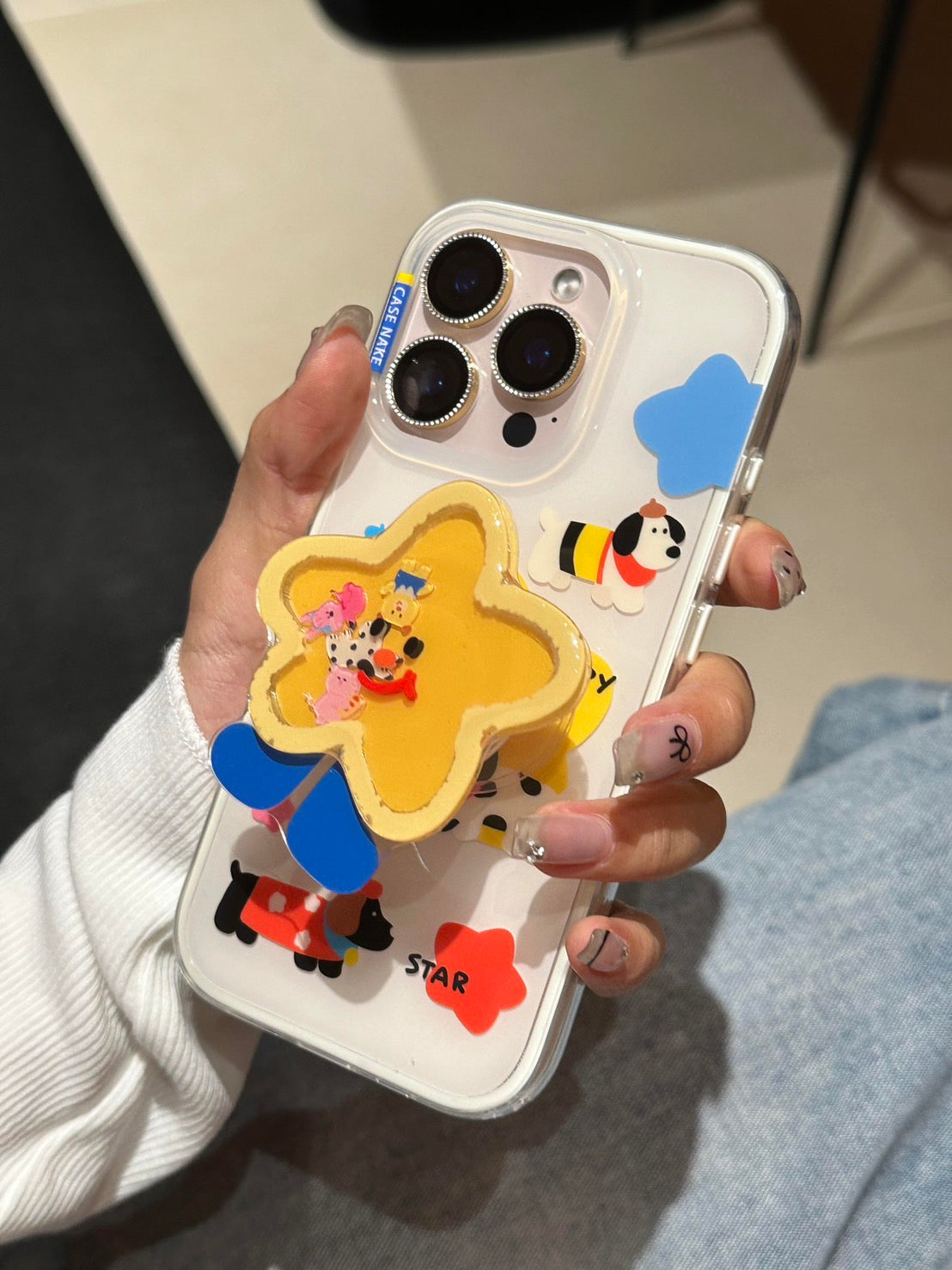 Funny Star Parade iPhone Case