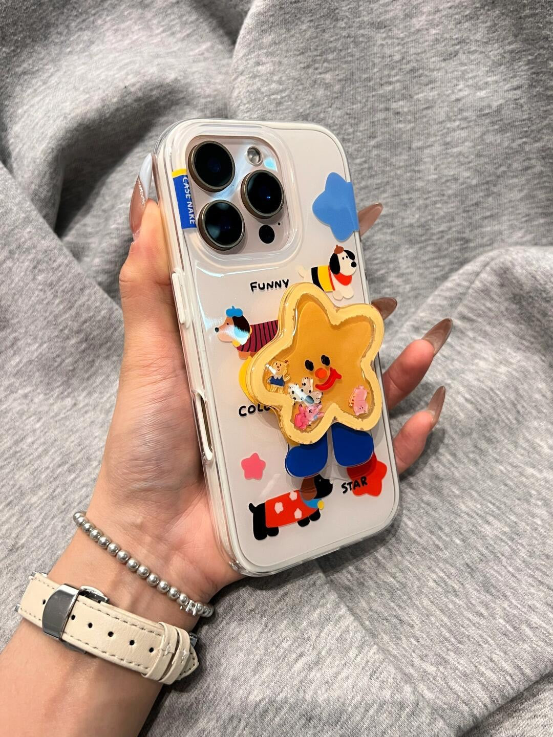 Funny Star Parade iPhone Case