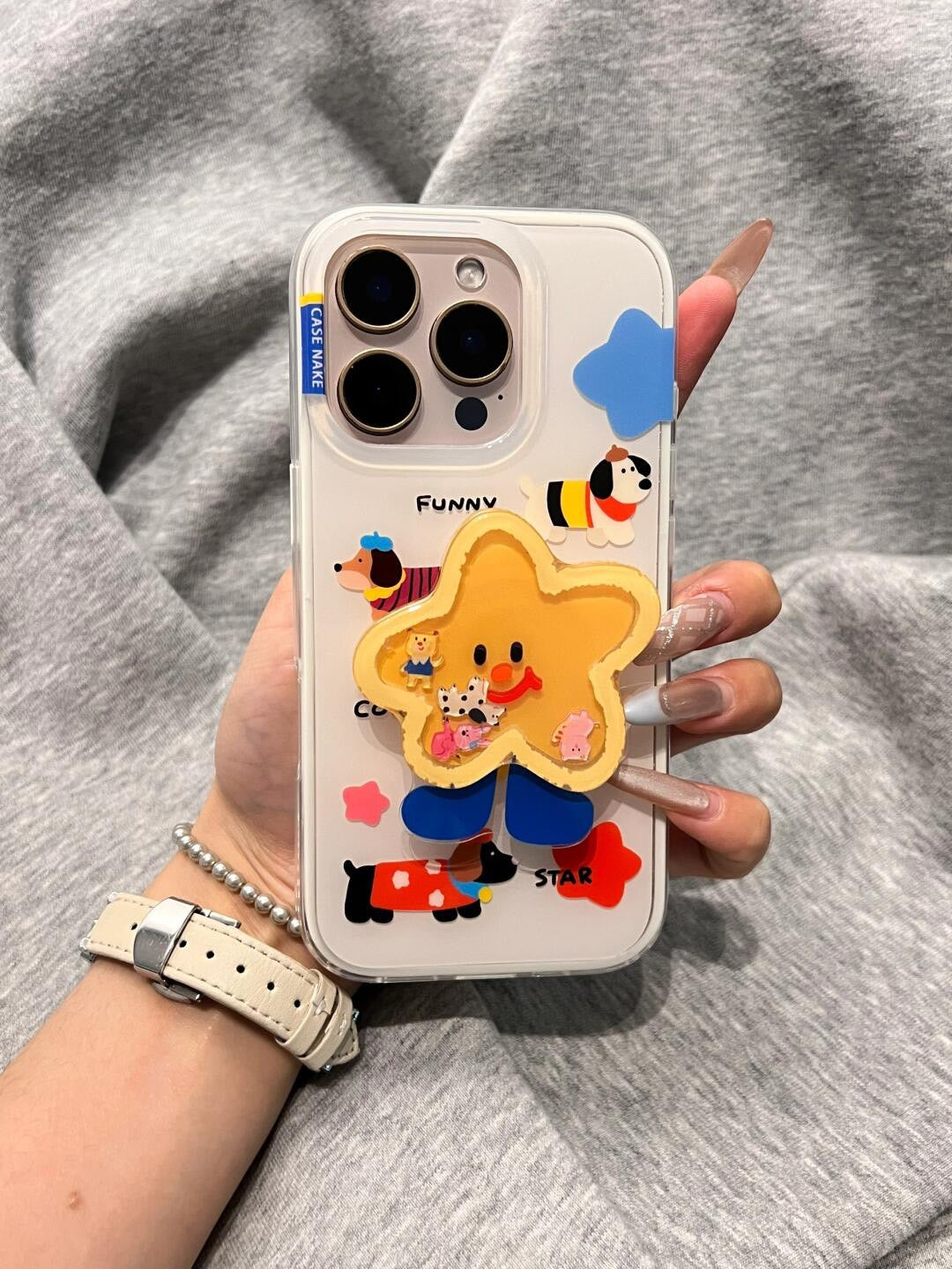Funny Star Parade iPhone Case