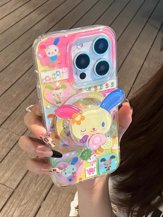 Dreamy Bunny Pop iPhone Case