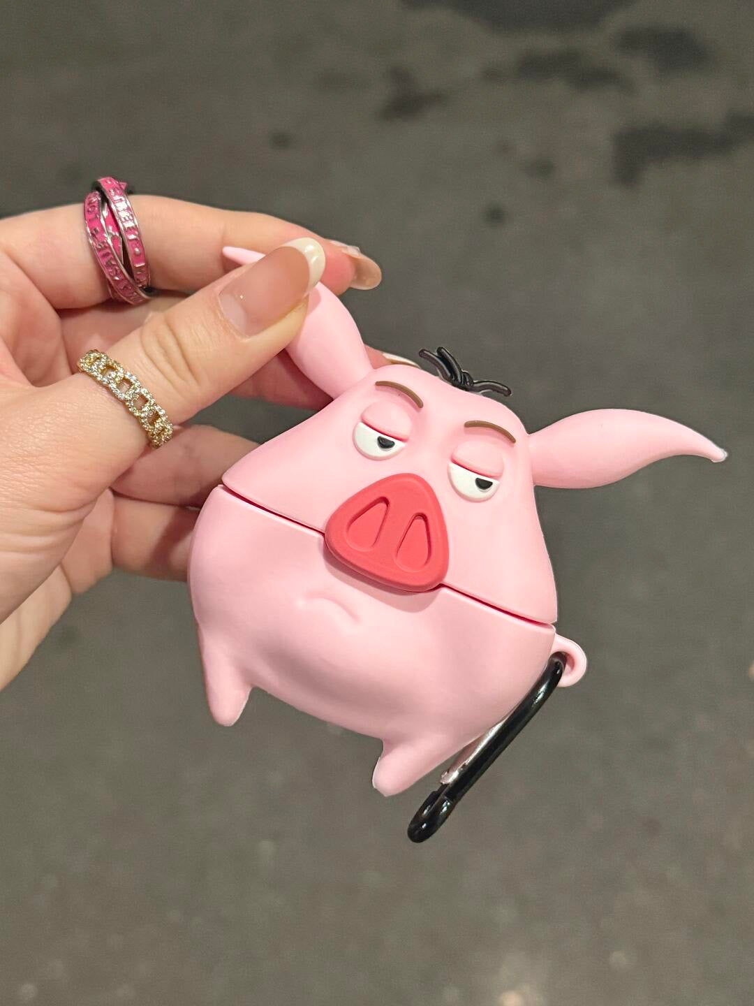 Grumpy Pig AirPods Case