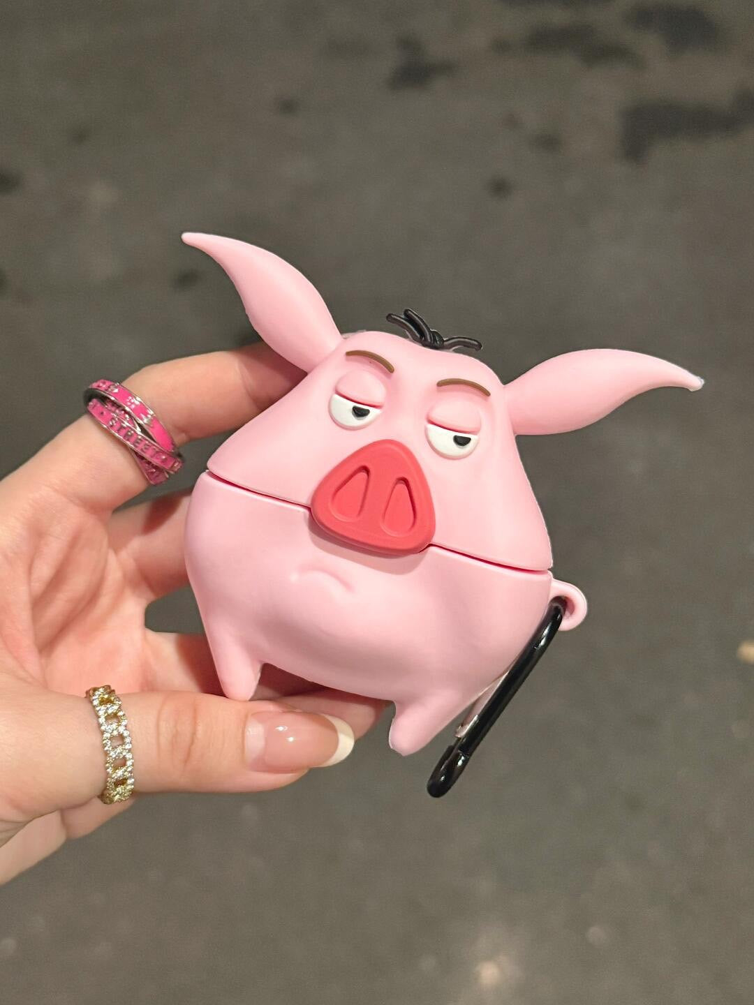 Grumpy Pig AirPods Case