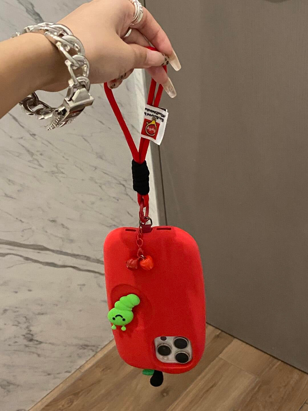 Apple & Caterpillar 3D Silicone iPhone Case