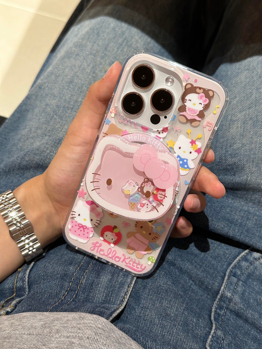 Hello Kitty 3D Grip iPhone Case