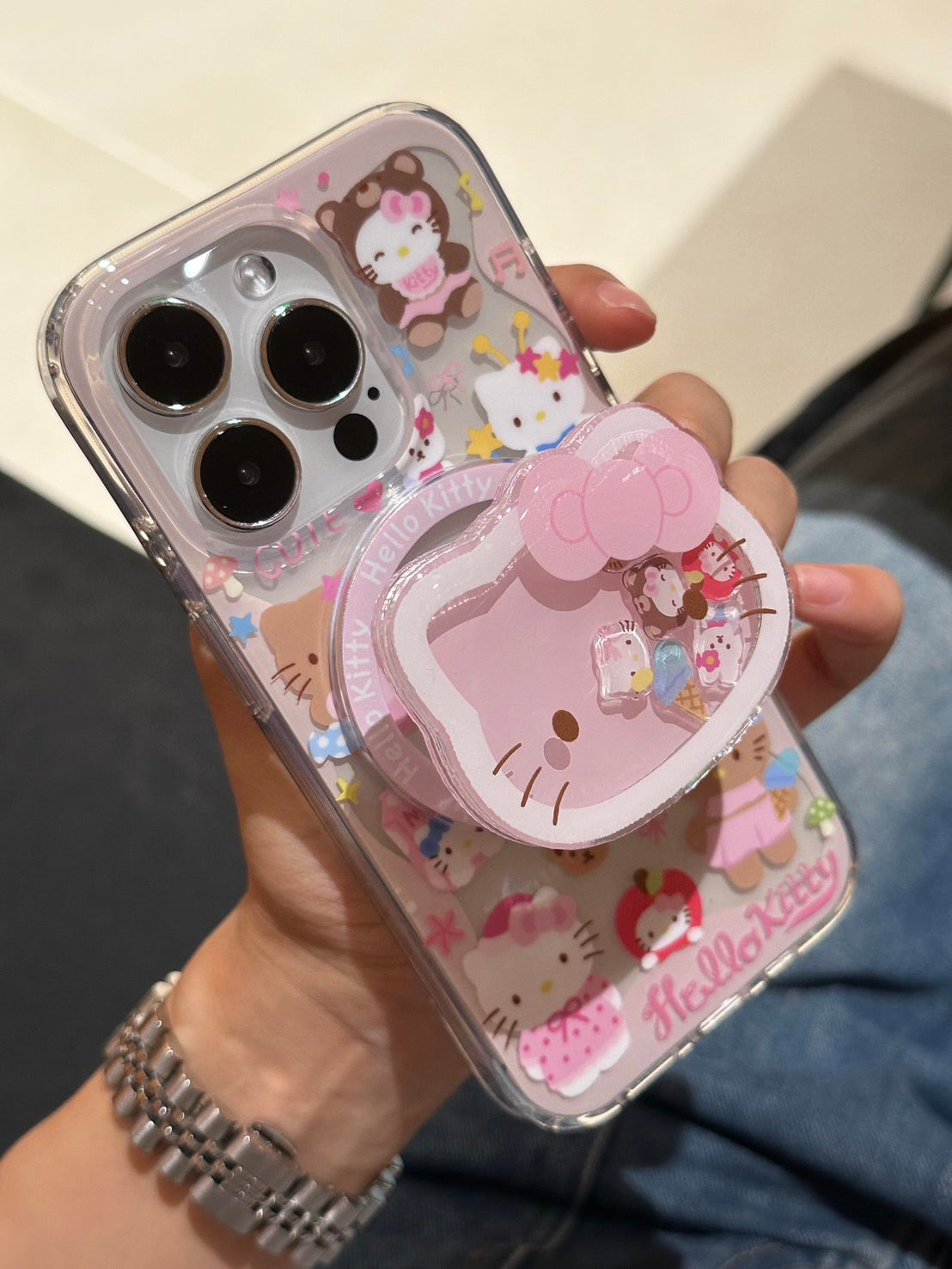 Hello Kitty 3D Grip iPhone Case