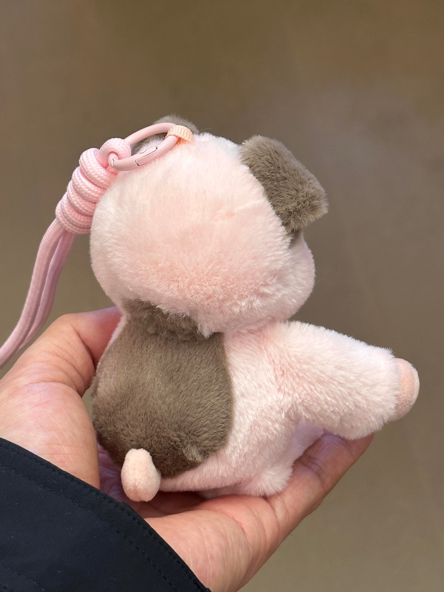Adorable doll keychain🐽🐼🐮💓💞