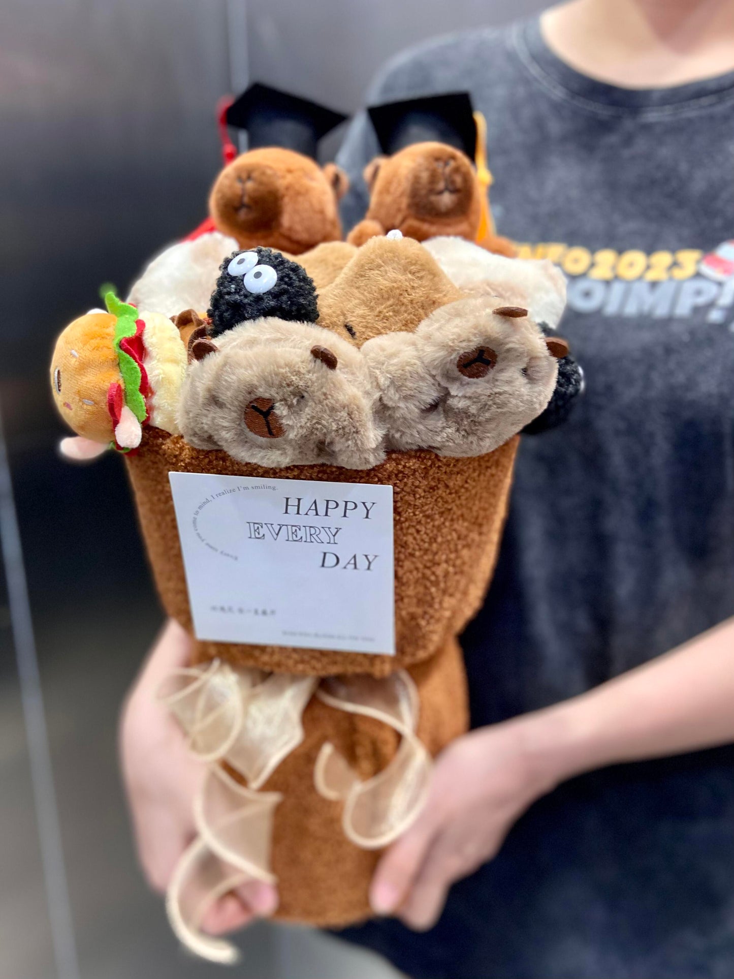 Capybara bouquet🤎🤍