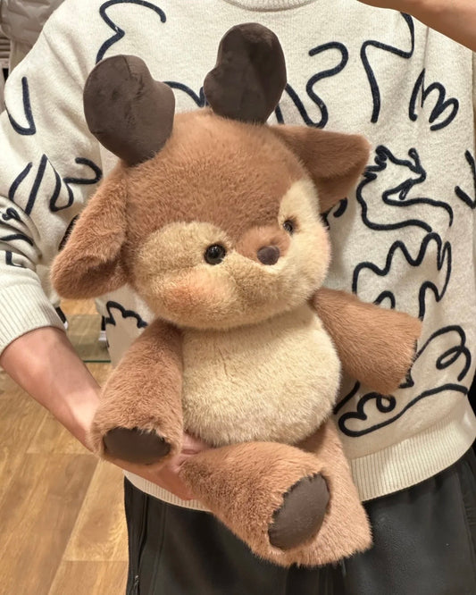 Fluffy Deer Plush Toy 🦌