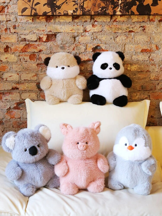 Collection of cute animals🐨🐼🐶🐷🐧