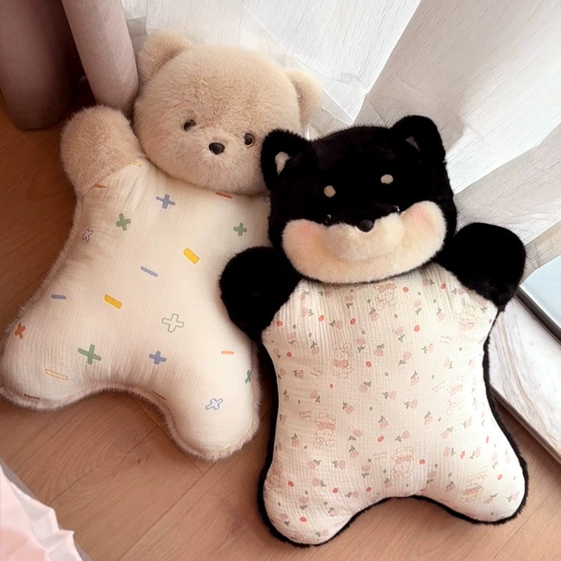 Large squeezable soft plush toy