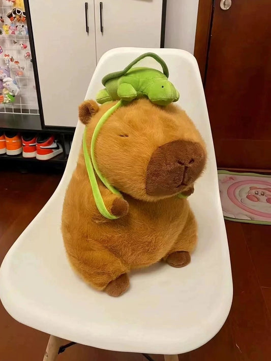 Capybara + turtle 💚🤎