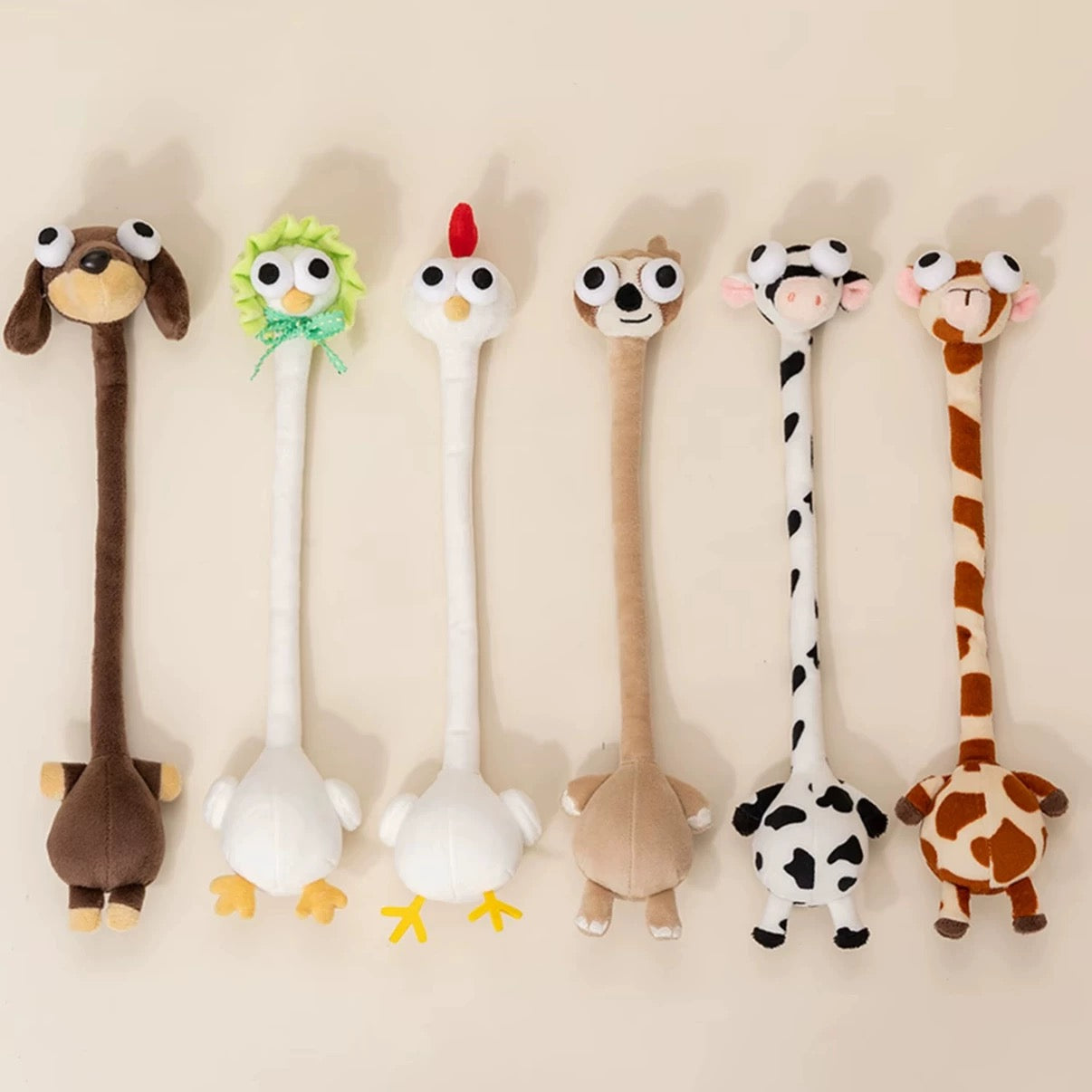 Long-necked stuffed animal