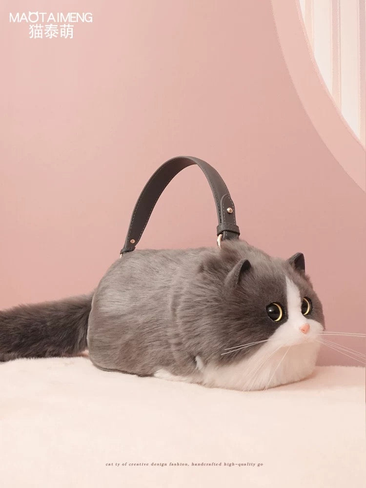 Realistic cat bag🐈‍⬛🐈🐱😻😹😽