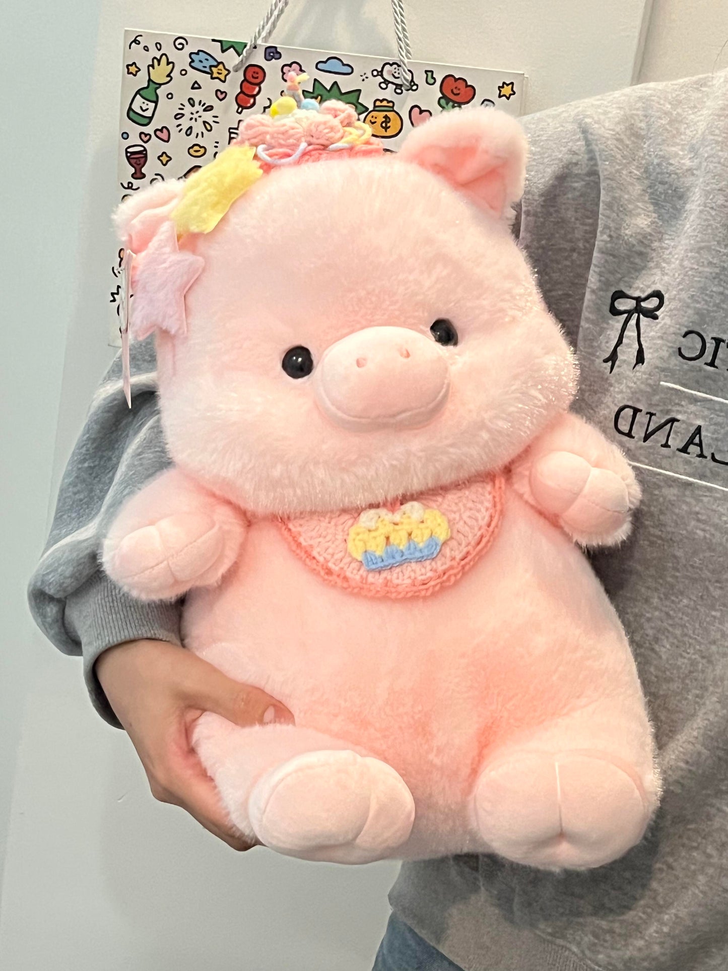 Fluffy Pig ,Elephant ,Penguin Doll🐷🐧🐘