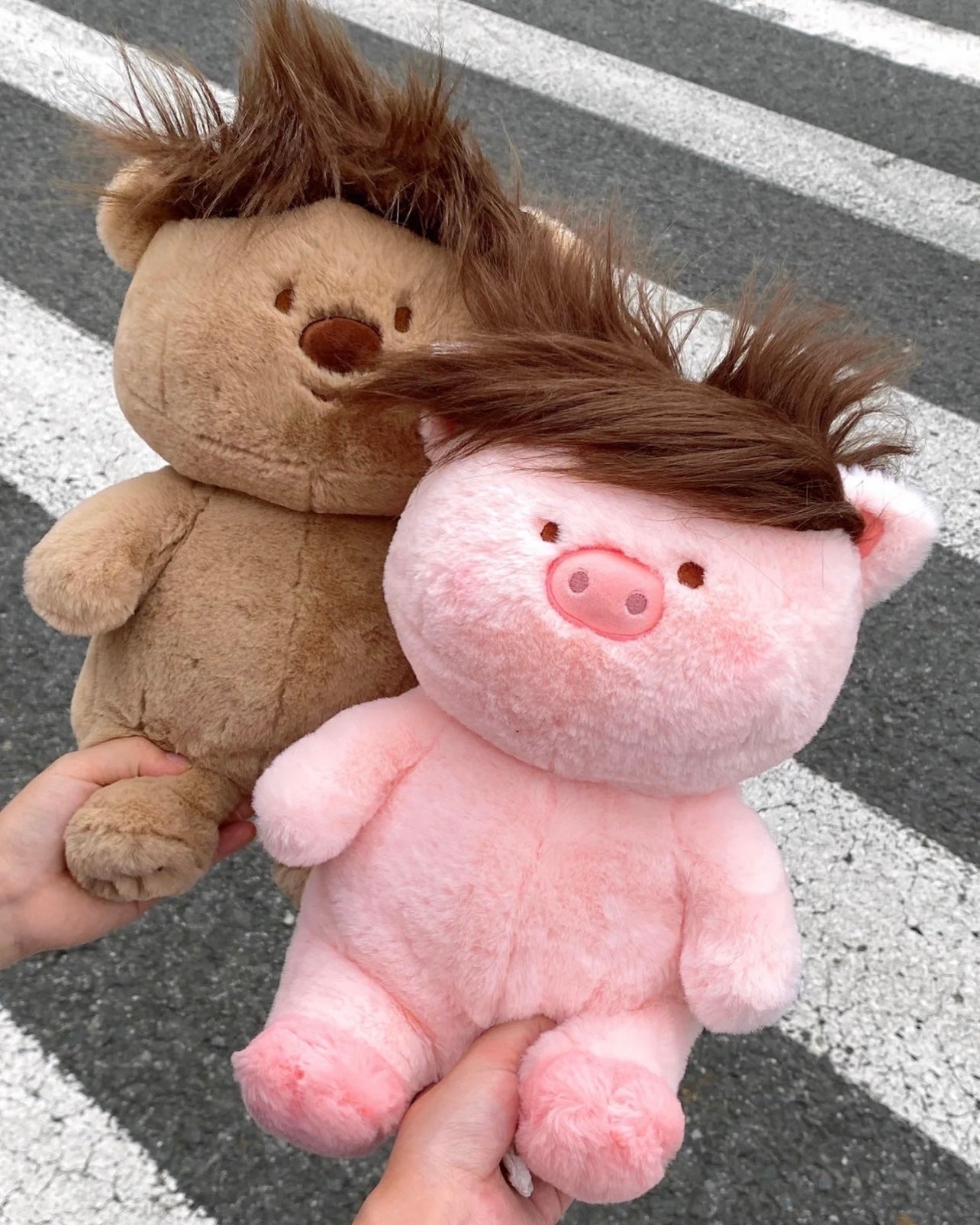 Doll with cute hair 🧸🐷