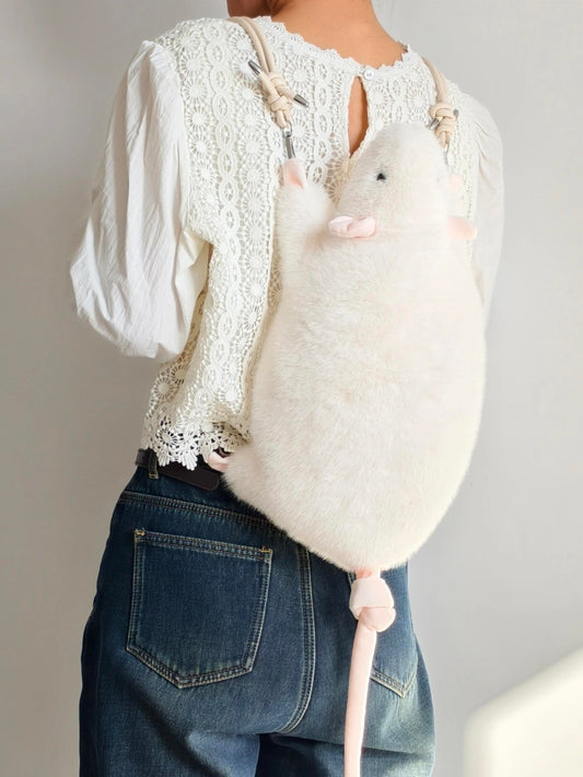 🧸 Soft Fufu Simulated Fancy Rat - A Handcrafted Item