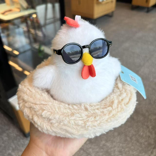 Chicken with glasses🐓🪹😎