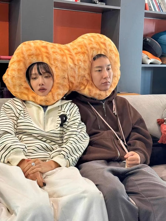 Peanut hats for couples 🥜💞