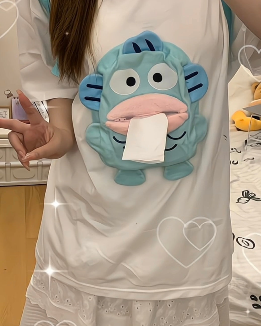 T-Shirt Mermaid Hanton Ugly Fish🤧