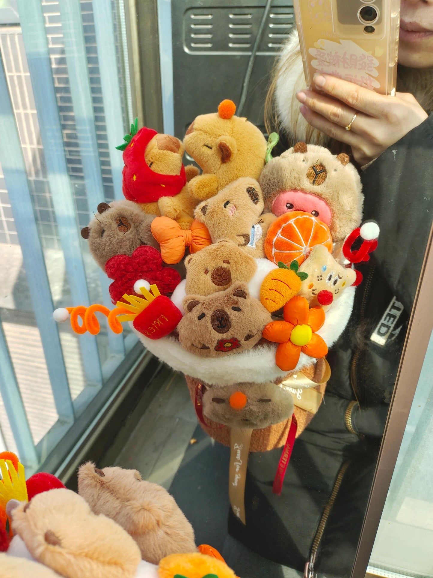 🤎Capybara doll bouquet💐🤎