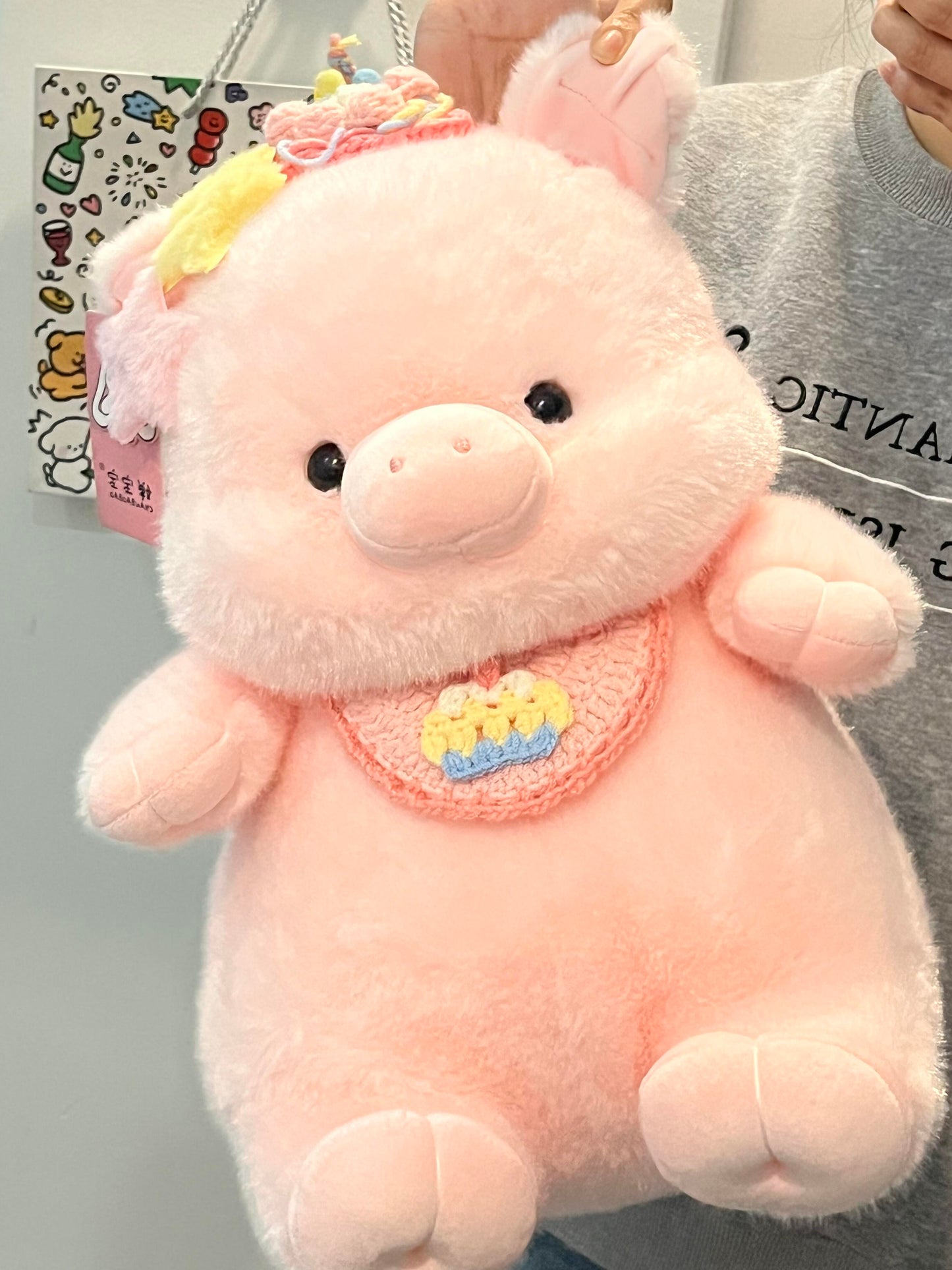 Fluffy Pig ,Elephant ,Penguin Doll🐷🐧🐘