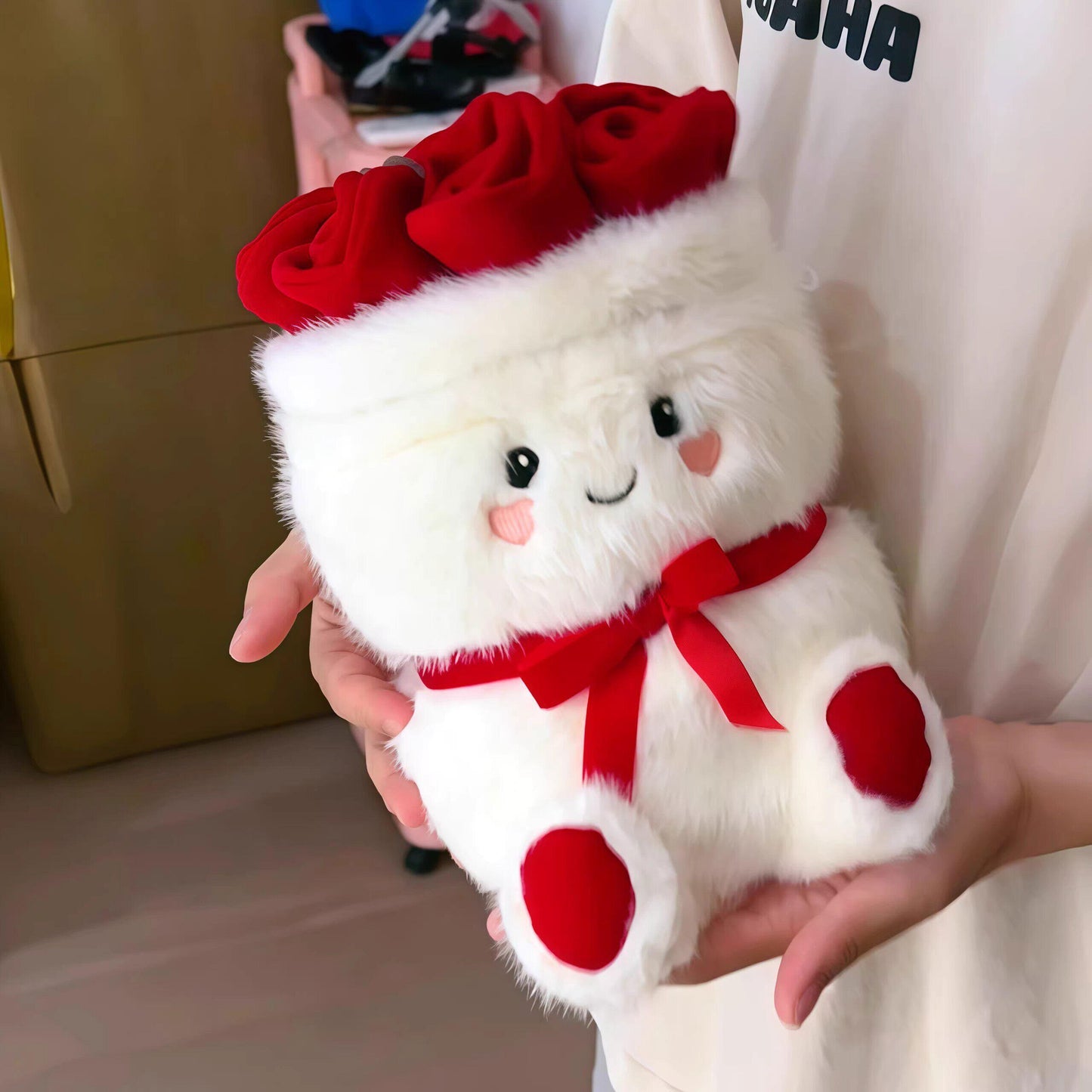 Romantic Sheep Plush Rose Bouquet🌹