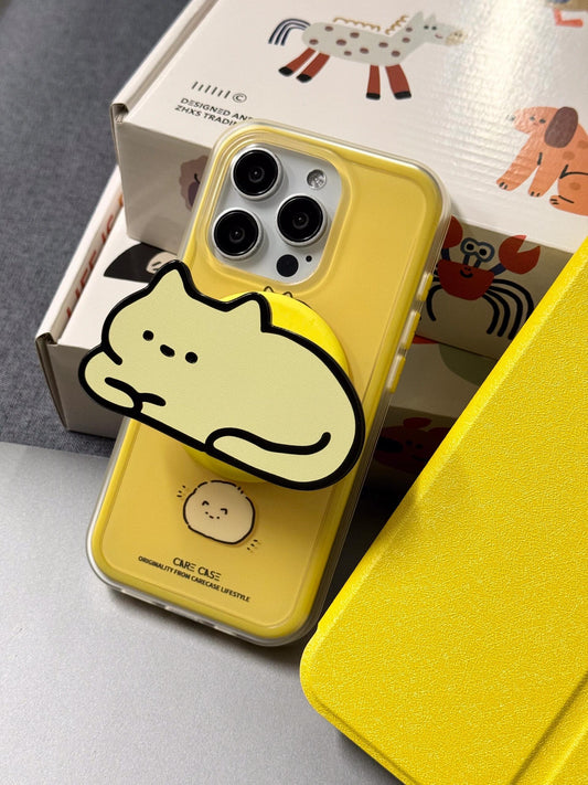 Yellow cat MagSafe case💛