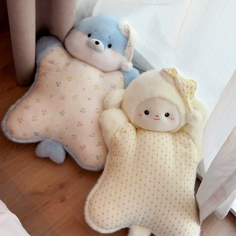 Large squeezable soft plush toy