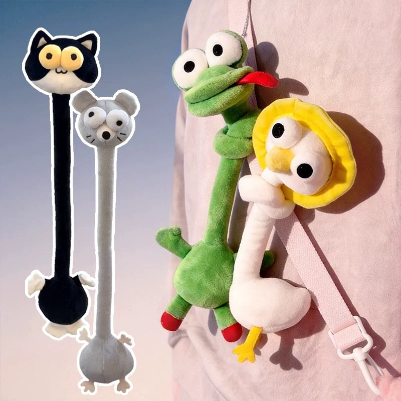 Long-necked stuffed animal
