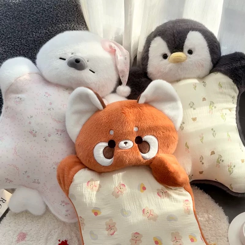 Large squeezable soft plush toy