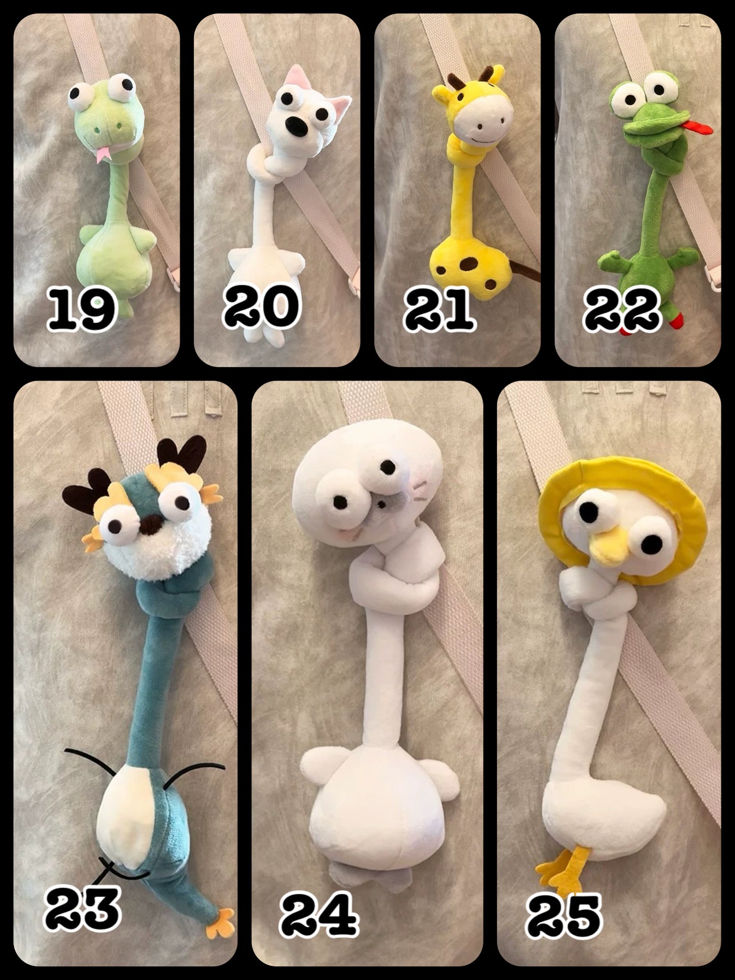 Long-necked stuffed animal