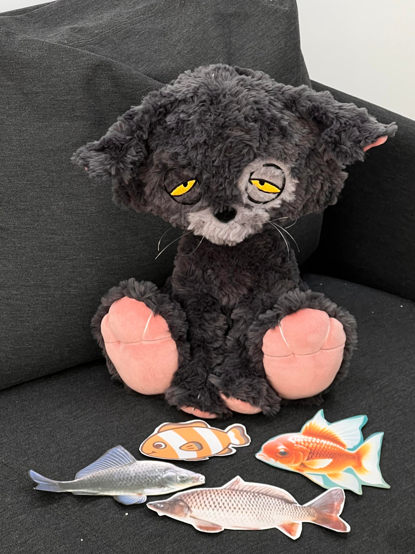 Stinky Cat Jerry Plush Toy 🐈‍⬛