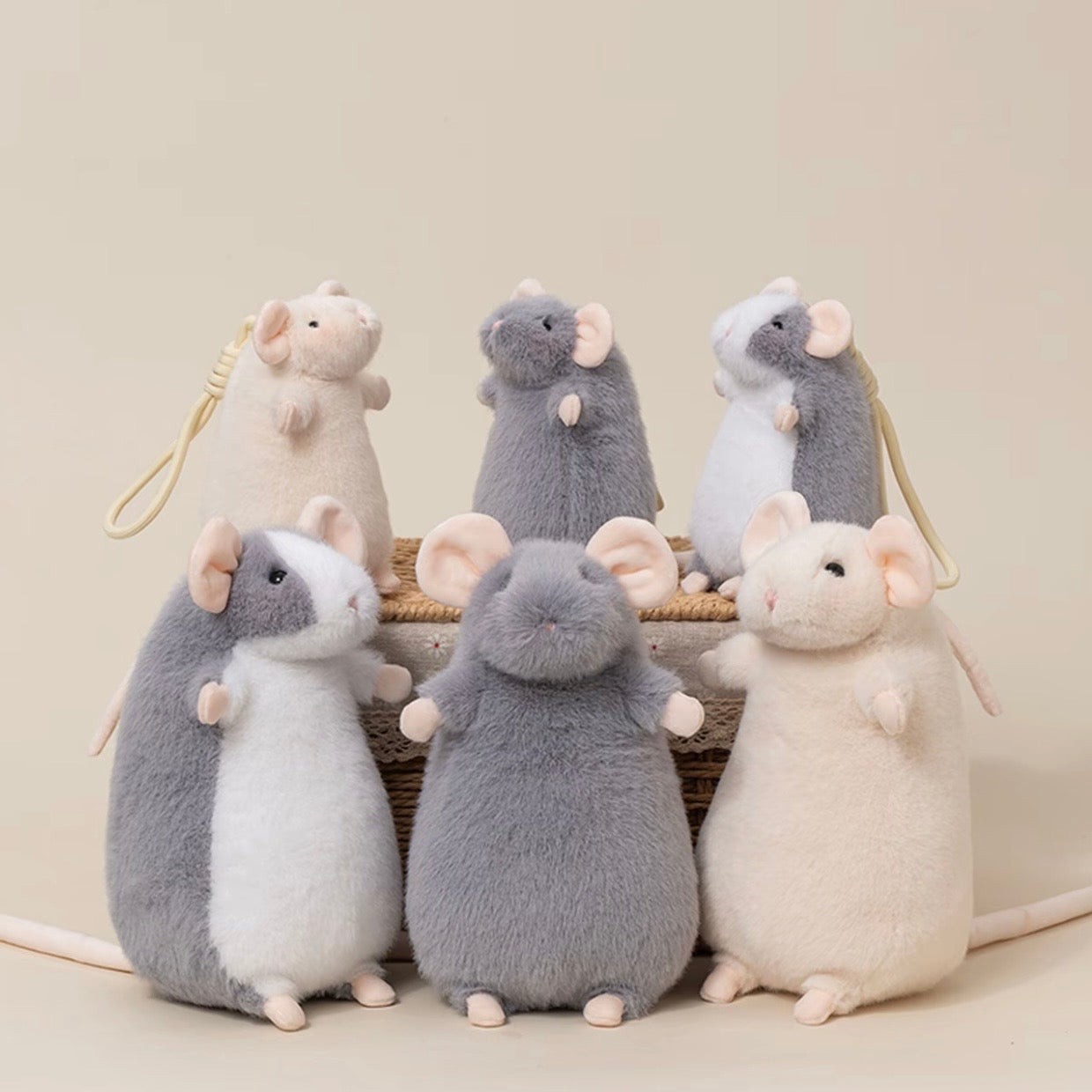 Mouse Plush & Keychain 🐭