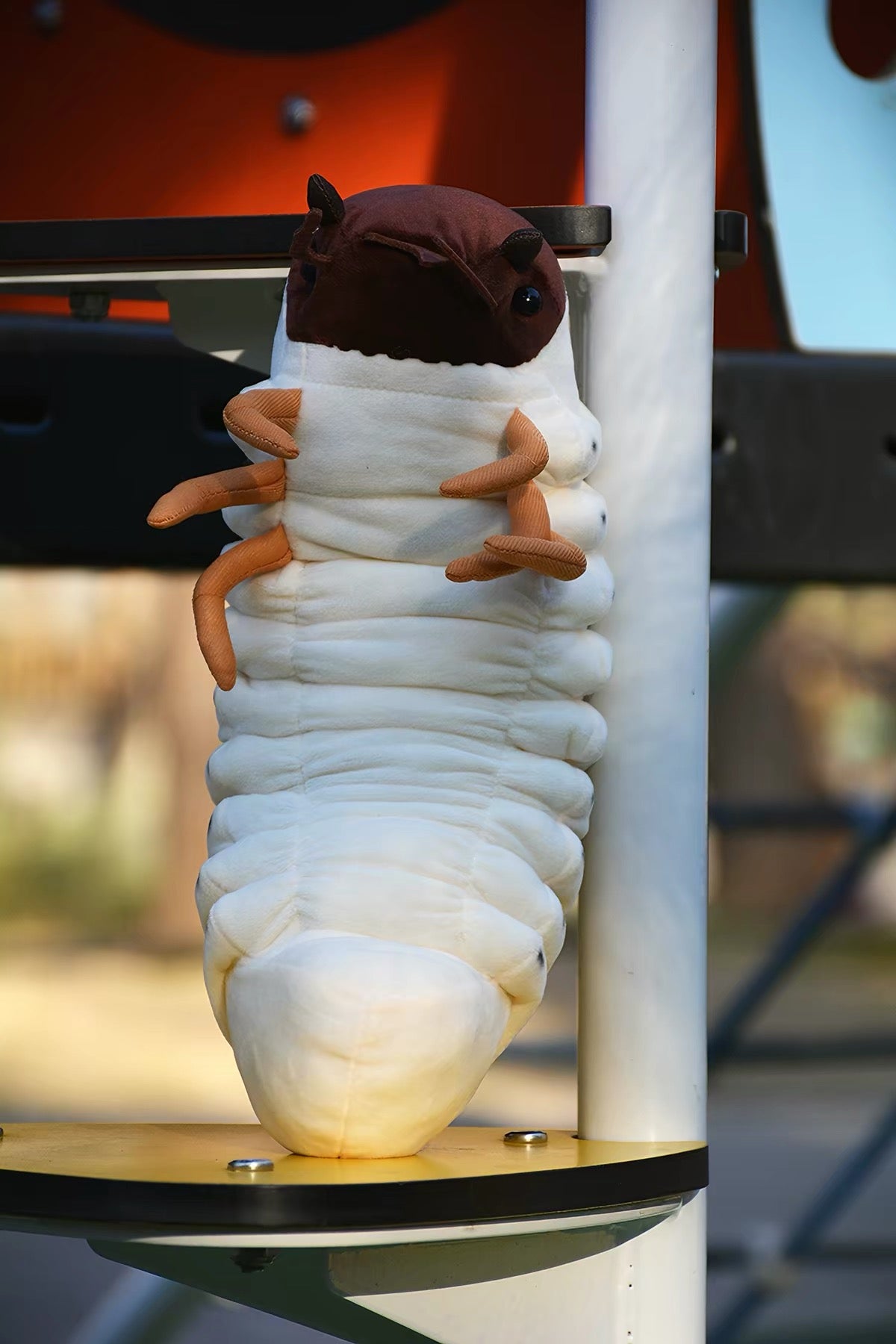 Beetle larva doll