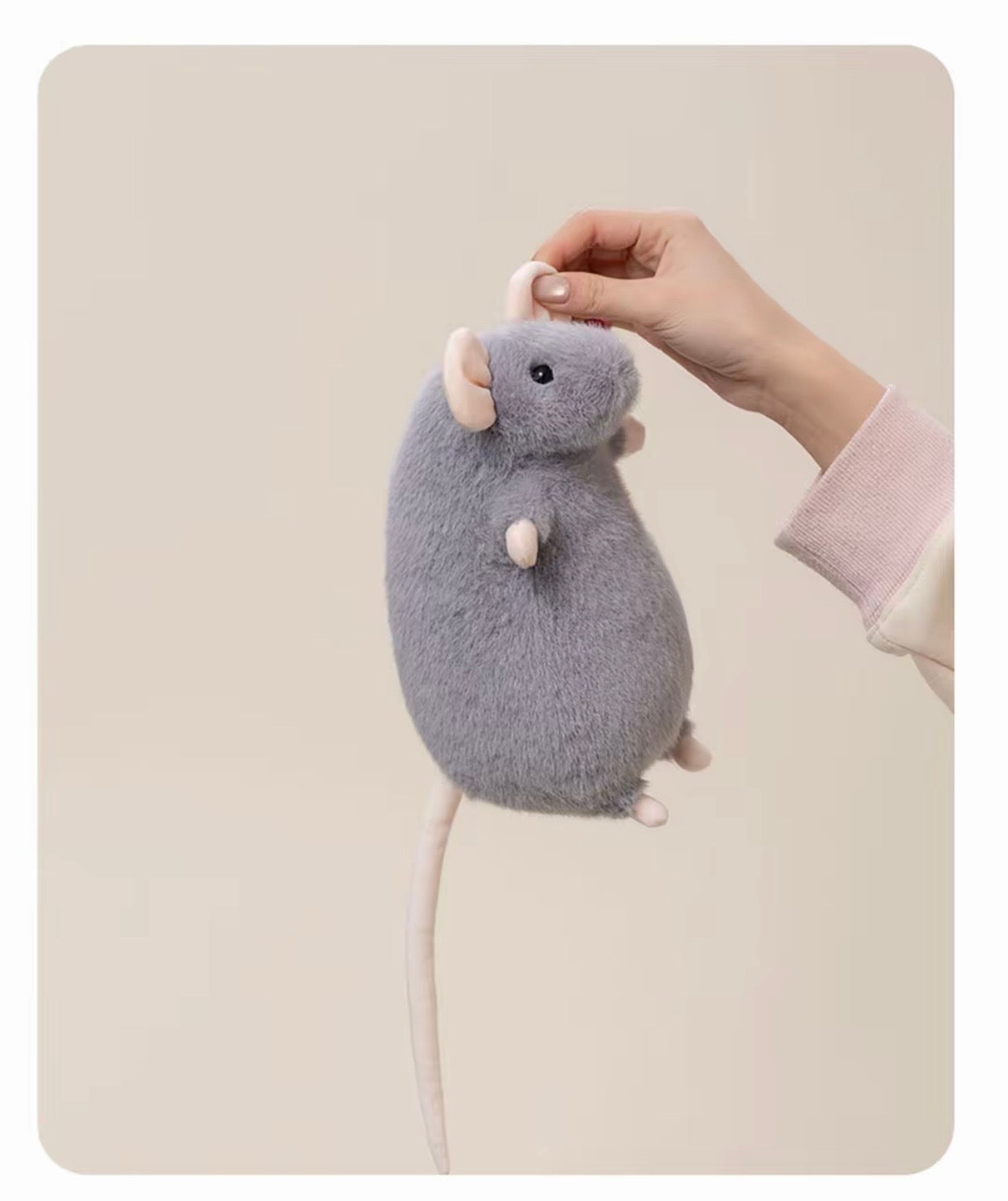 Mouse Plush & Keychain 🐭