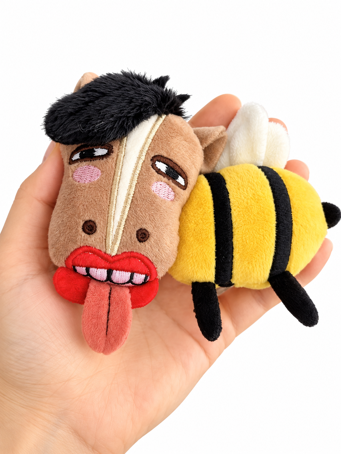 Horse + Bee Keychain
