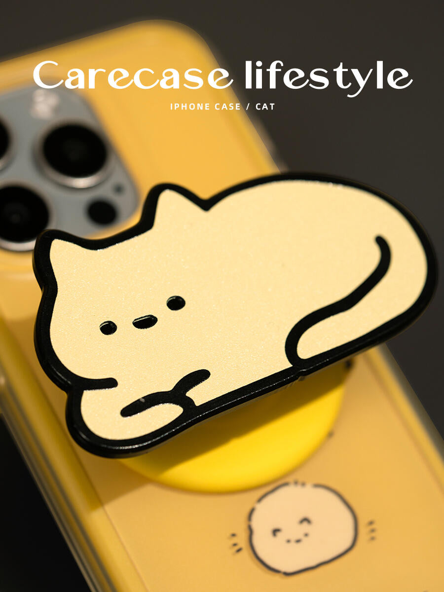 Yellow cat MagSafe case💛