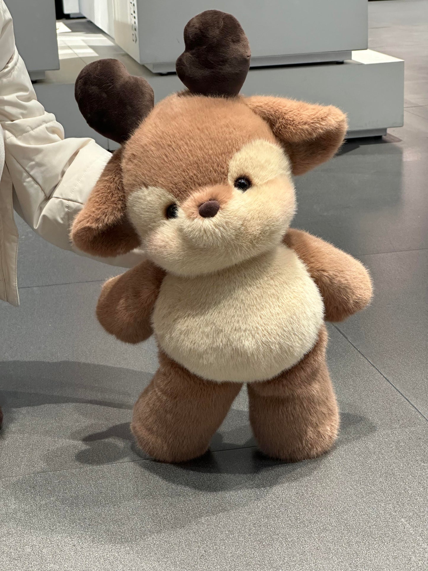 Fluffy Deer Plush Toy 🦌