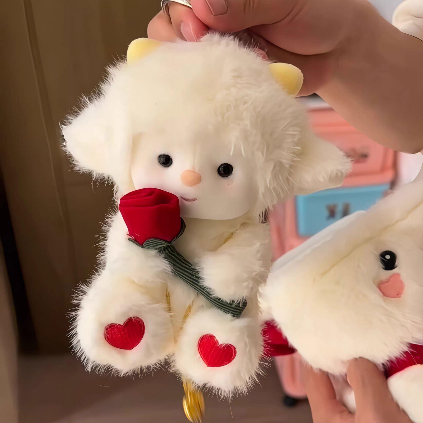 Romantic Sheep Plush Rose Bouquet🌹
