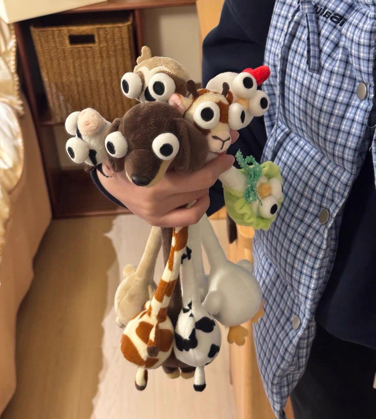 Long-necked stuffed animal