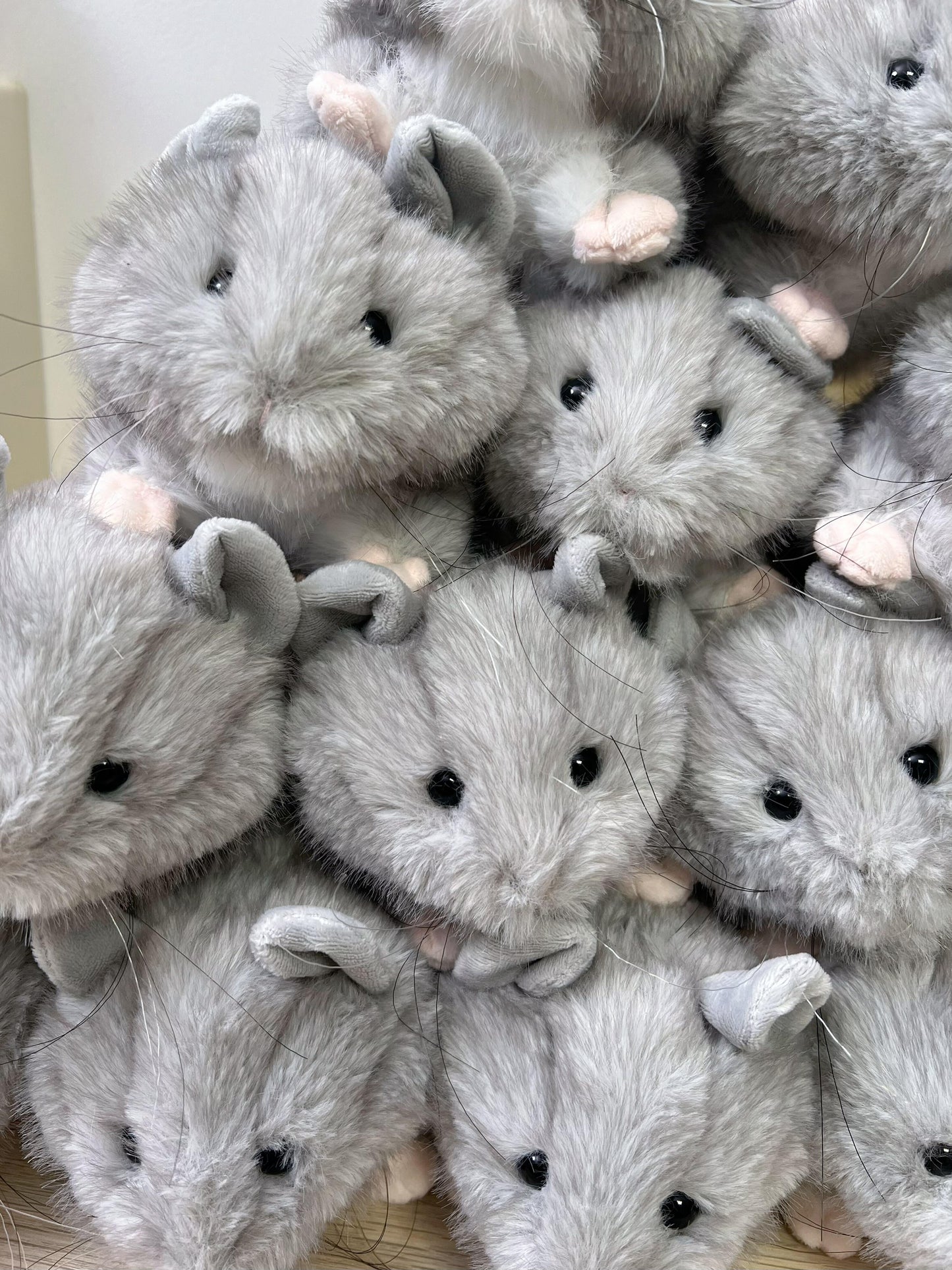 Realistic mouse chinchilla Plush Toy – Soft & Fluffy (Handmade)