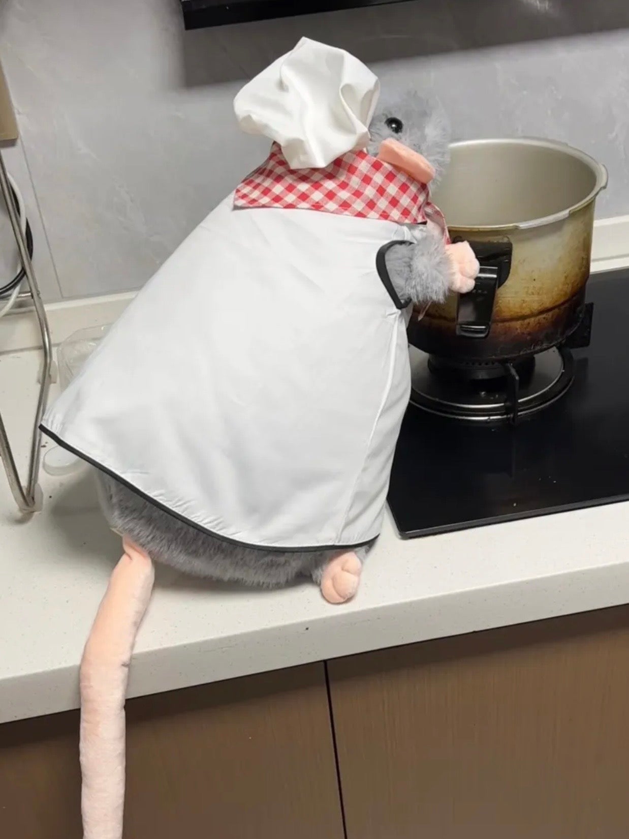 [Pre-order]Giant mouse plush toy handmade🐭