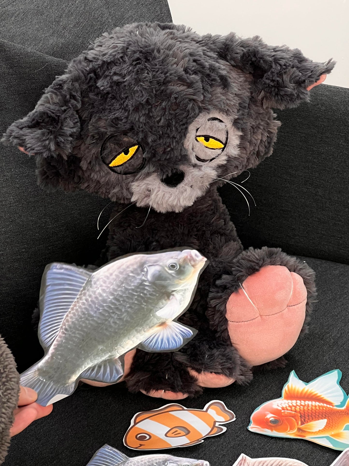 Stinky Cat Jerry Plush Toy 🐈‍⬛