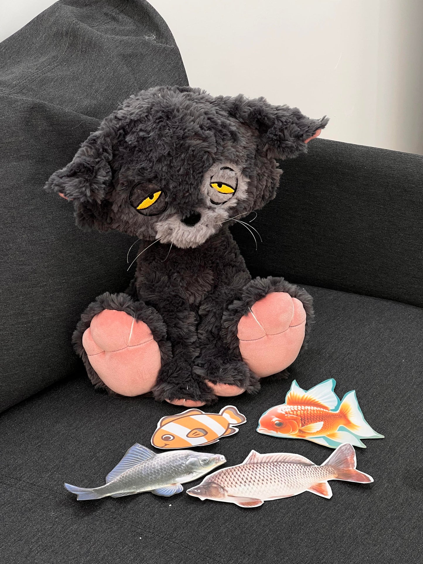 Stinky Cat Jerry Plush Toy 🐈‍⬛