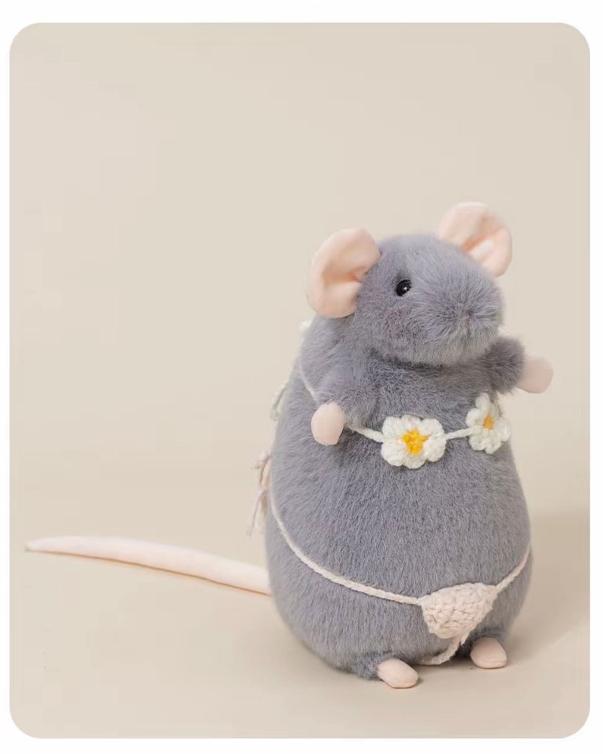 Mouse Plush & Keychain 🐭